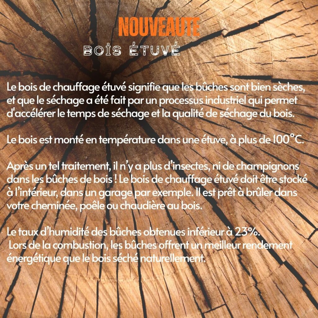 Bois de chauffage premium Rennes bois sec